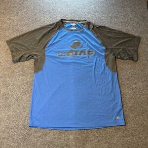 Detroit Lions NFL Team Apparel TX3 Cool Performance Shirt Size XL